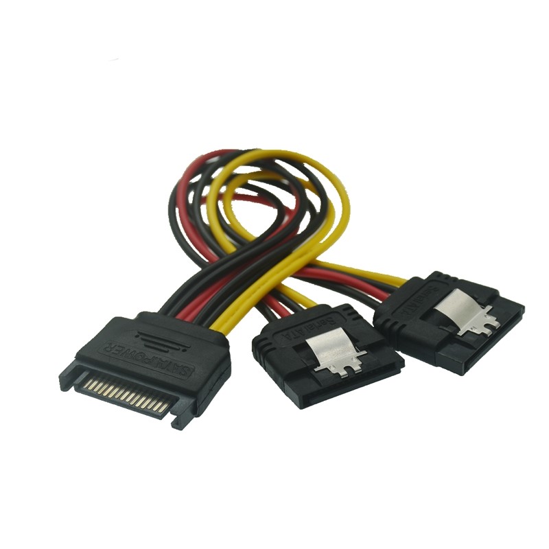 TINYTECH 15PIN TO 1M 2F L SHEET POWER CABLE