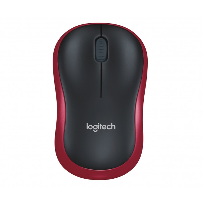 LOGITECH WIRELESS MOUSE M185 (RED)