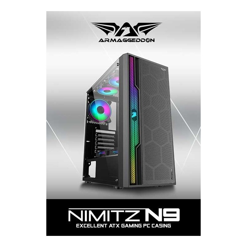 ARMAGGEDDON NIMITZ N9 ATX GAMING PC CASE
