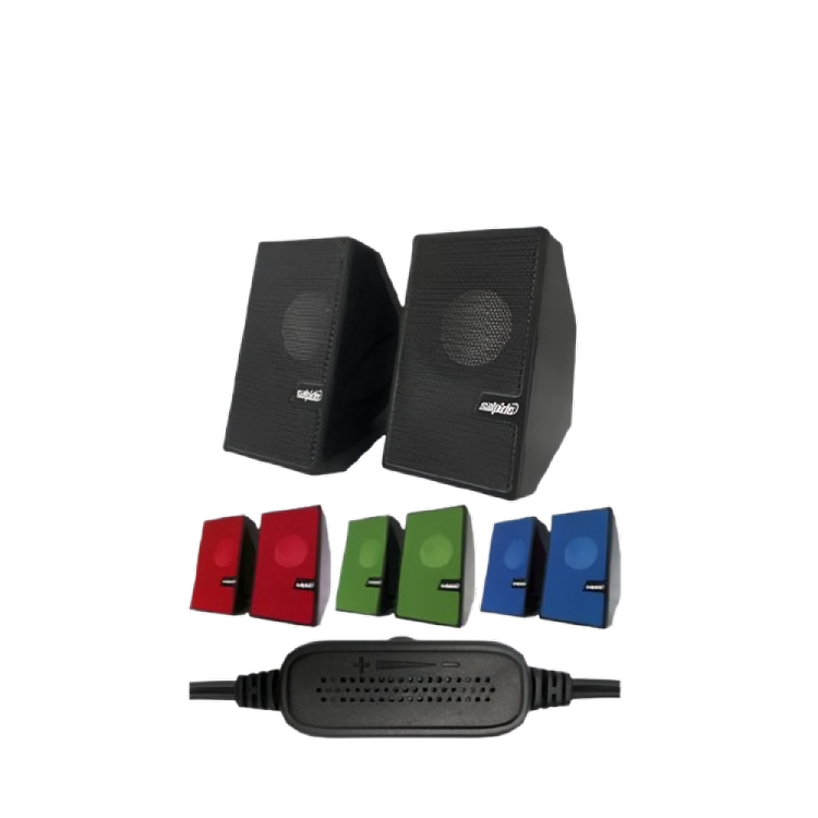 SALPIDO SPEAKER MACCHI 300 | PORTABLE | LIGHTWEIGHT DURABLE 2.0 CHANNEL USB MINI SPEAKER