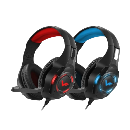 VINNFIER TOROS 3 GAMING | LED LIGHT HEADSET WITH MIC (2 COLORS TO CHOOSE)